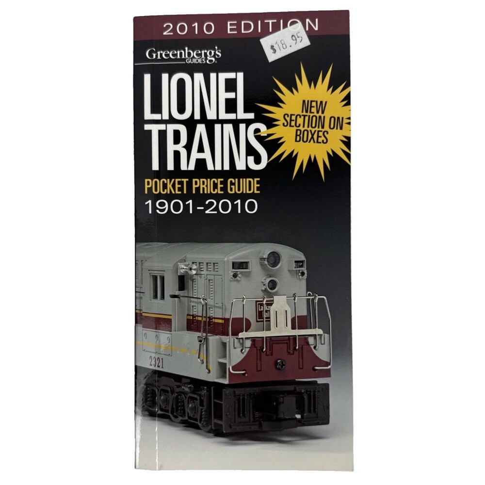 Lionel Trains Pocket Price Guide 1901-2010 (Greenberg's Pocket Price Guid - VG